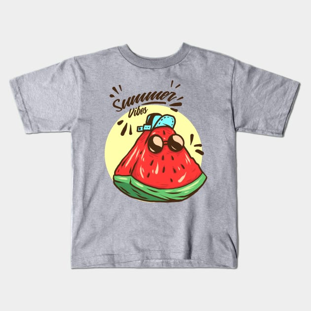 watermelon Kids T-Shirt by donipacoceng